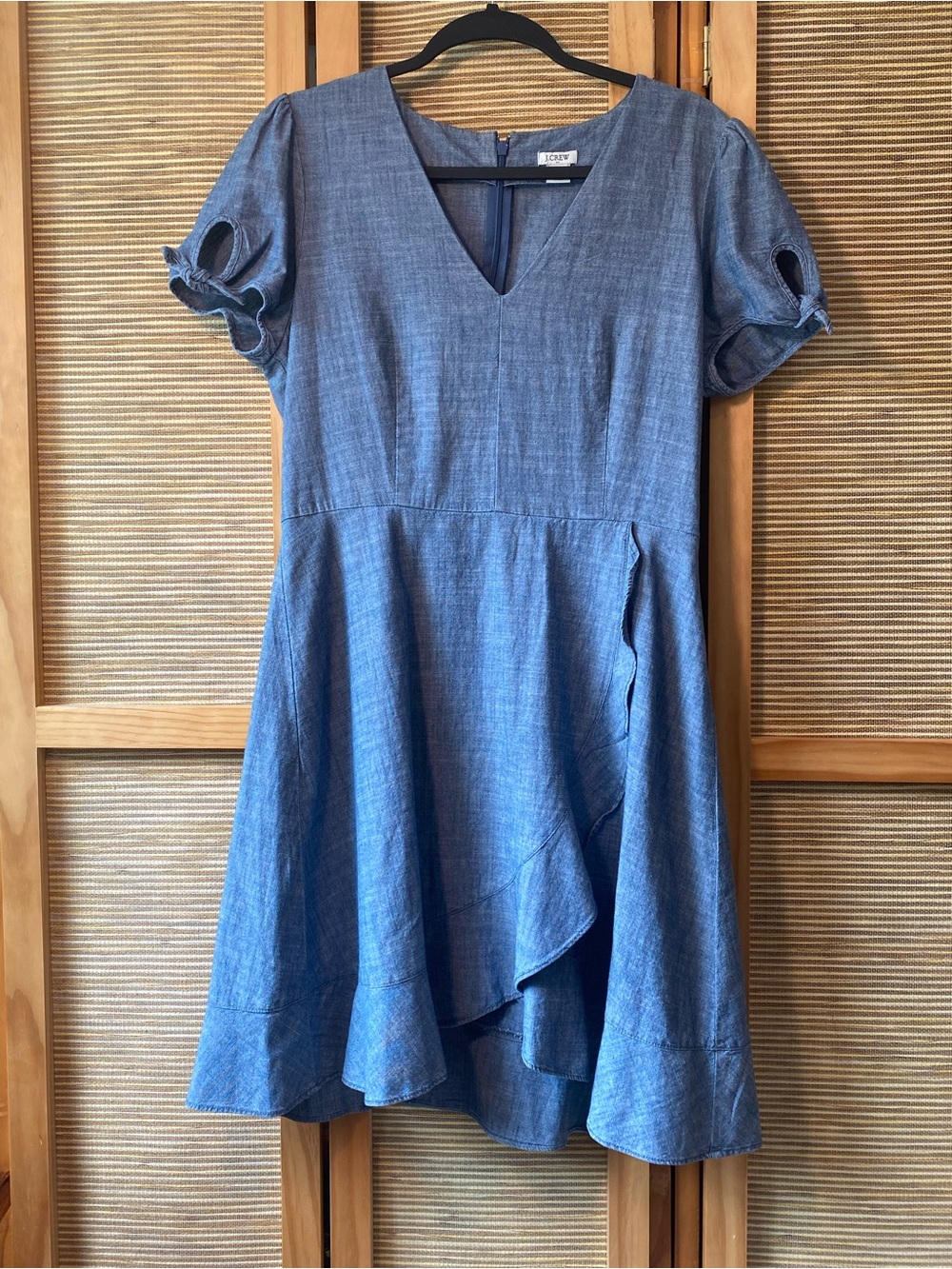 J. Crew Faux Wrap Summer Dress Sz 8